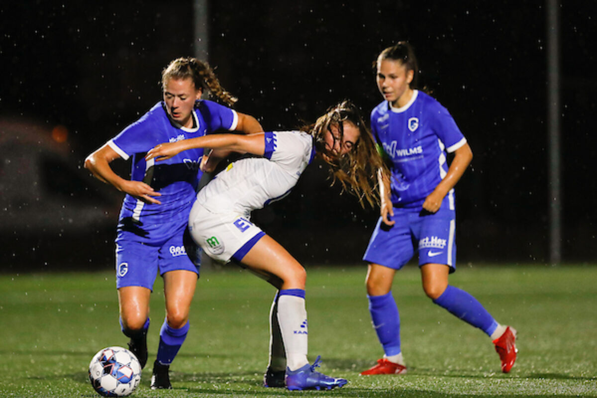 KRC Genk Ladies in eerste thuiswedstrijd onderuit tegen Gent