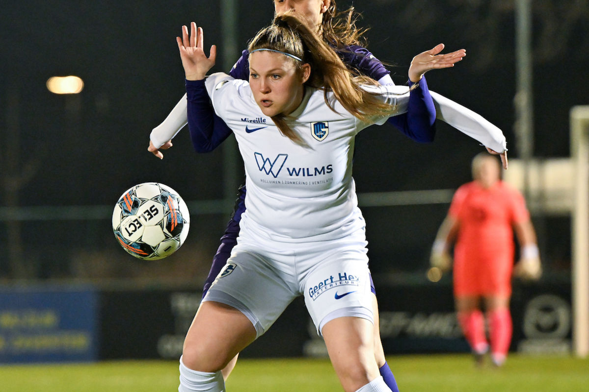 Moedig Genk Ladies krijgt les in efficiëntie van Anderlecht