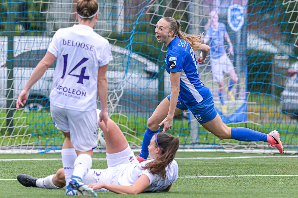 Genk Ladies houden kampioen Anderlecht in bedwang: “Deze speelstijl erin slijpen kostte bloed, zweet en tranen”