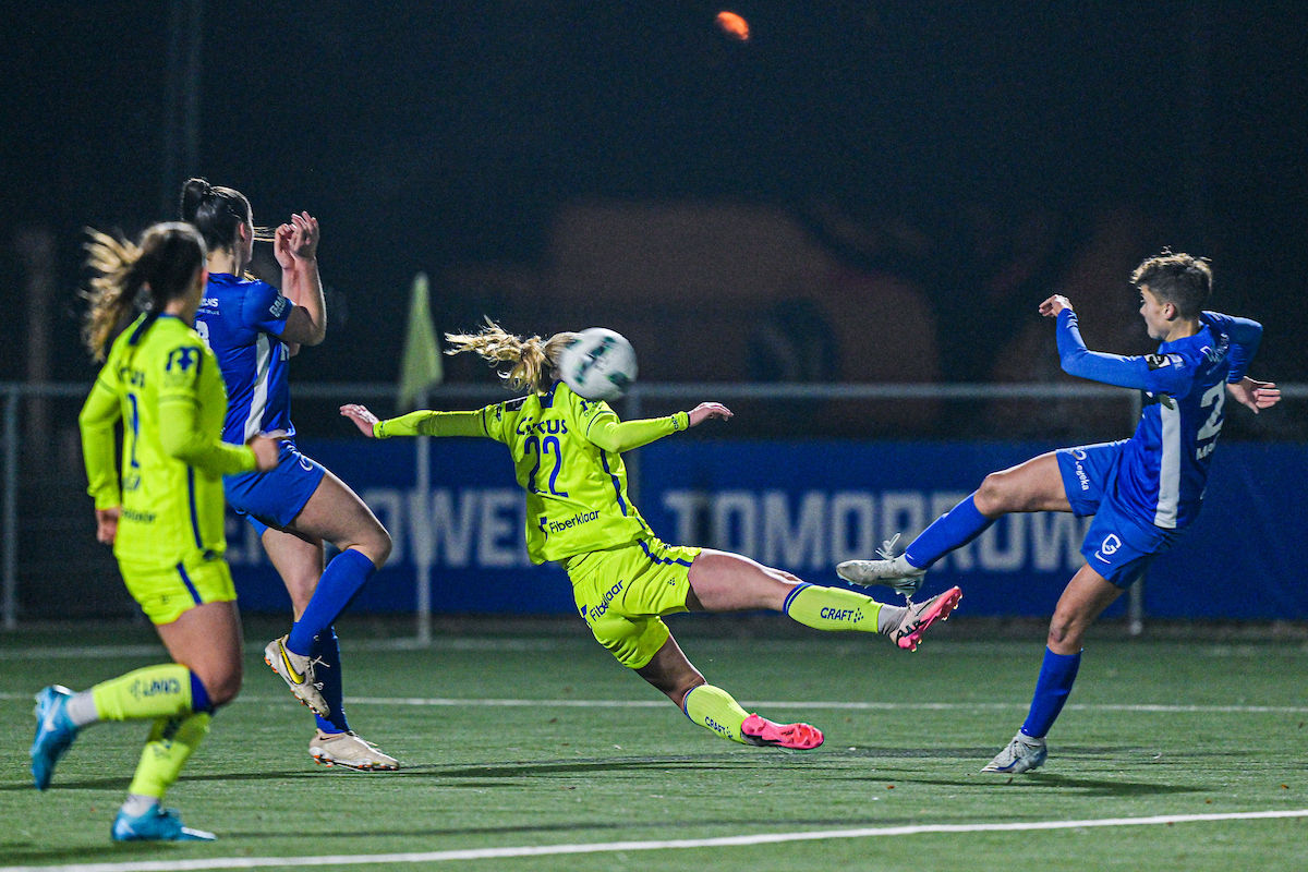 Genk Ladies wint van Gent en blijft op koers voor play-offs