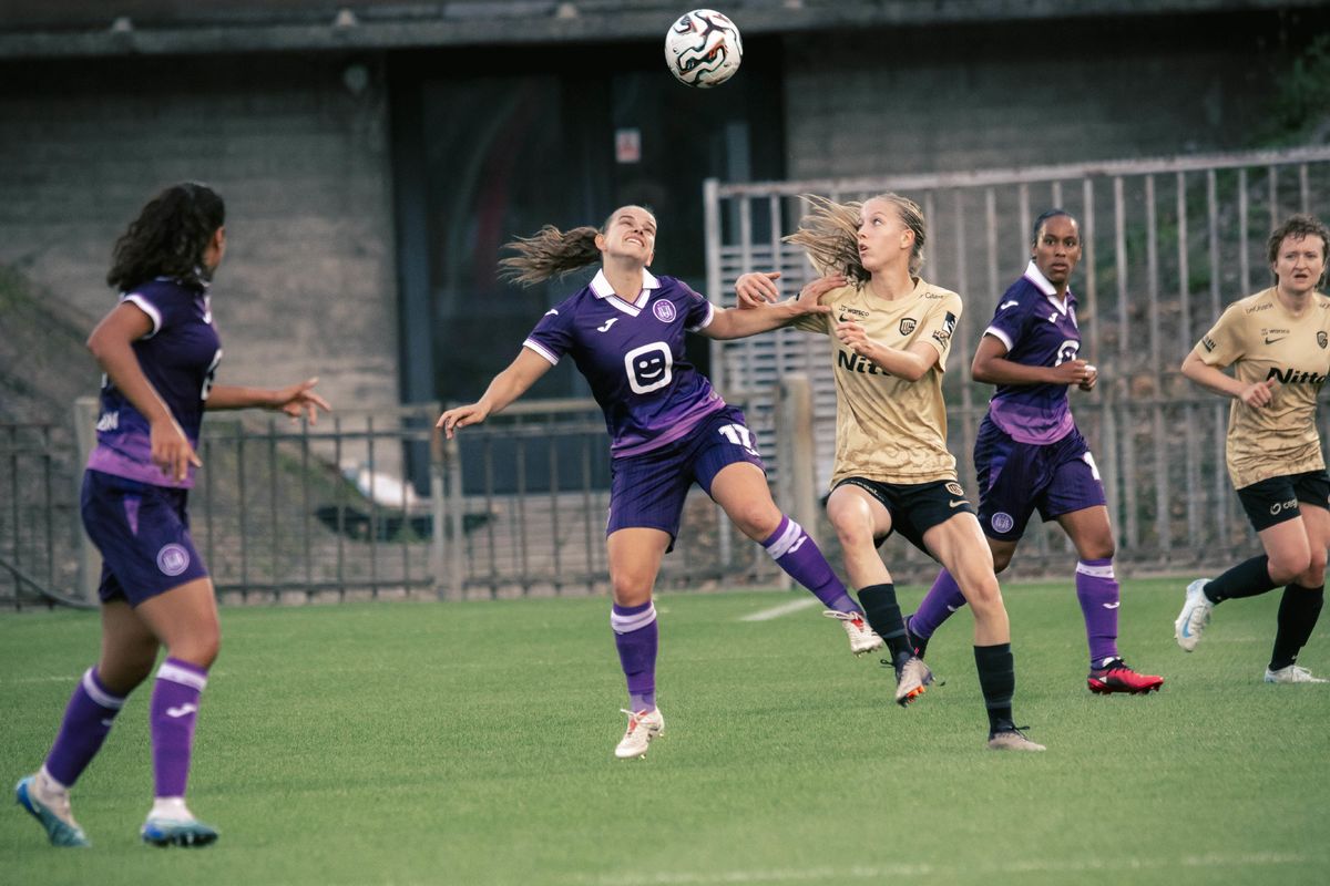 Een moeilijke avond voor onze dames