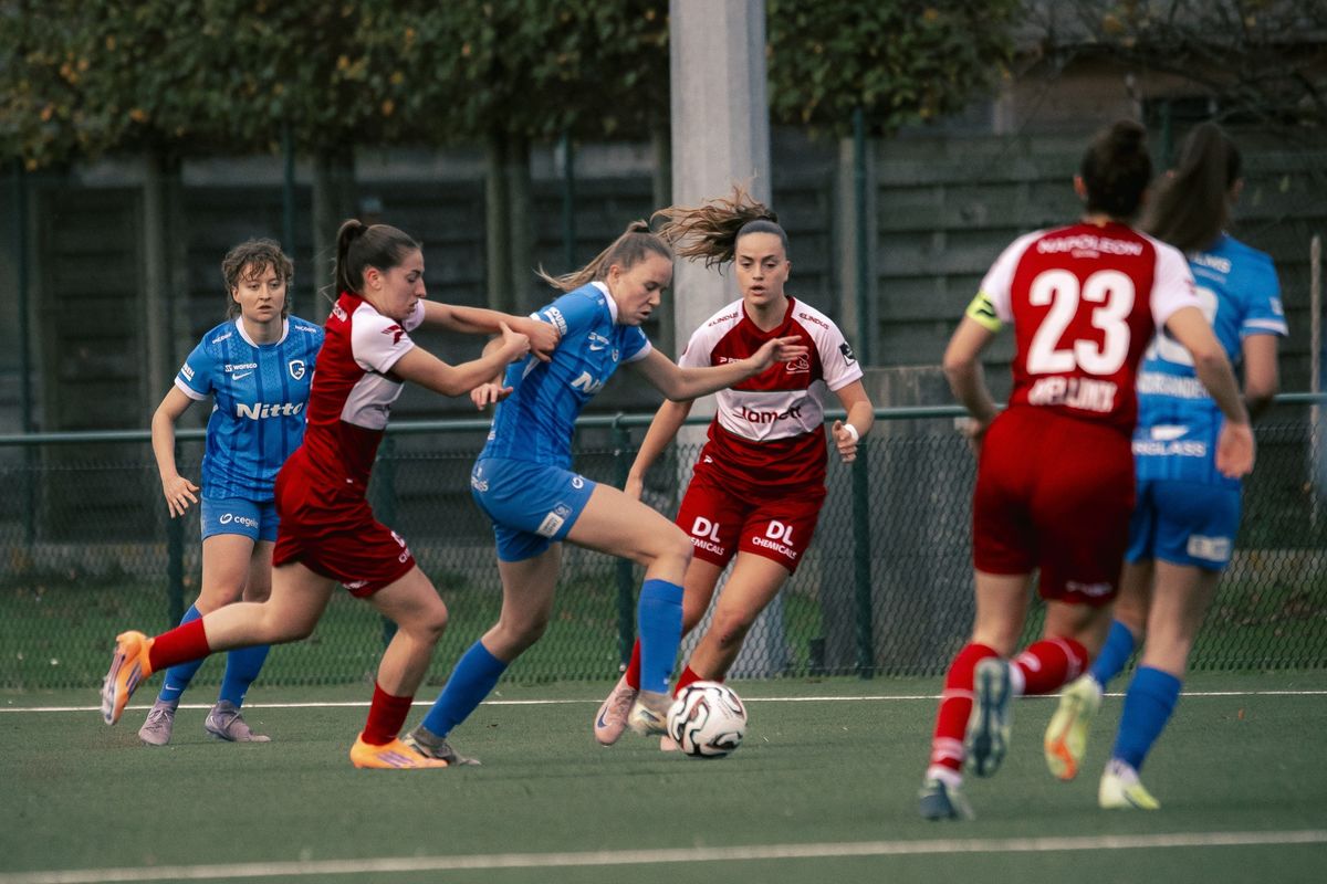 Een gedreven ploeg van 10 stuitte telkens op een goede keeper van Zulte