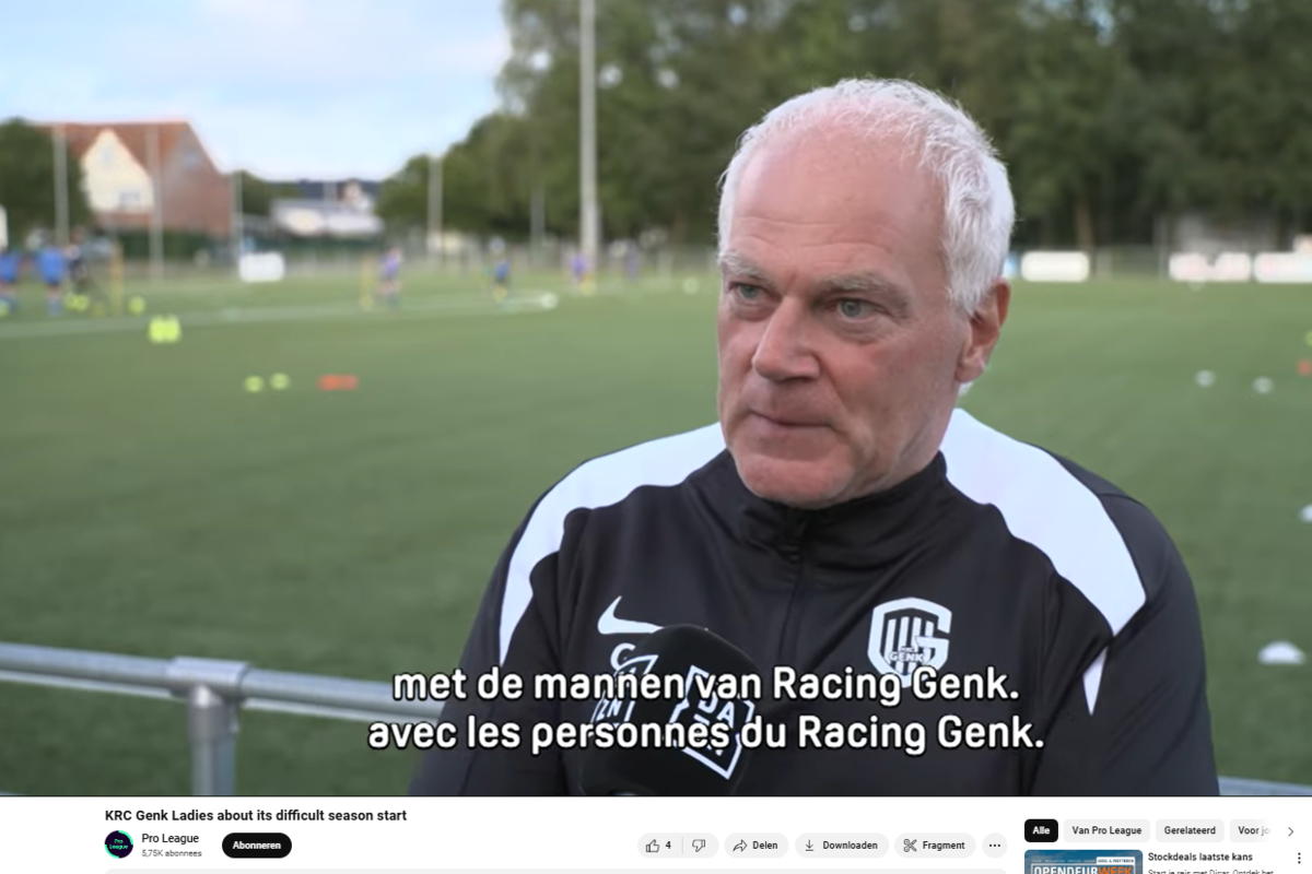 KRC Genk Ladies about its difficult season start