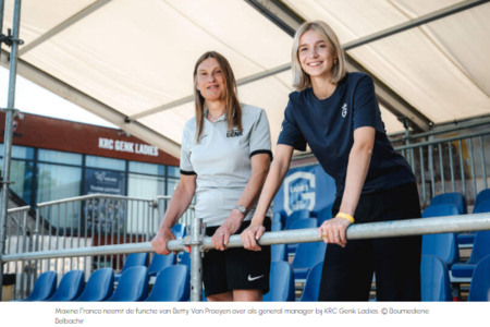 Maxine Franco is de nieuwe general manager KRC Genk Ladies: "Mijn leeftijd is nooit een issue geweest”